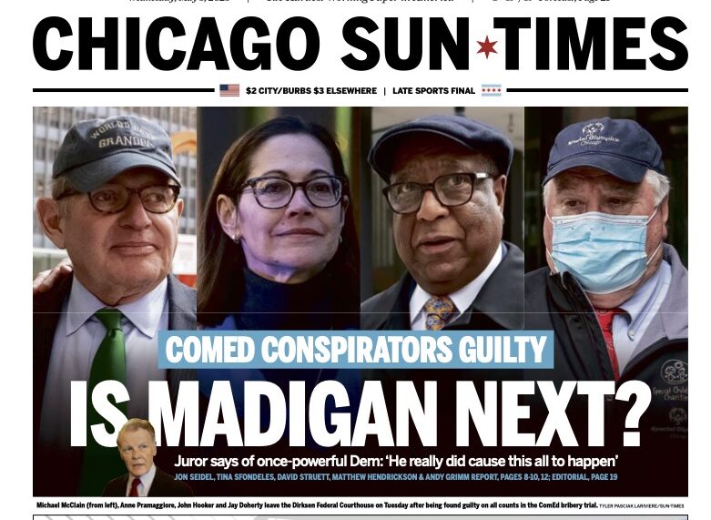 ILGOP Statement: “ComEd Four” Found Guilty on All Counts