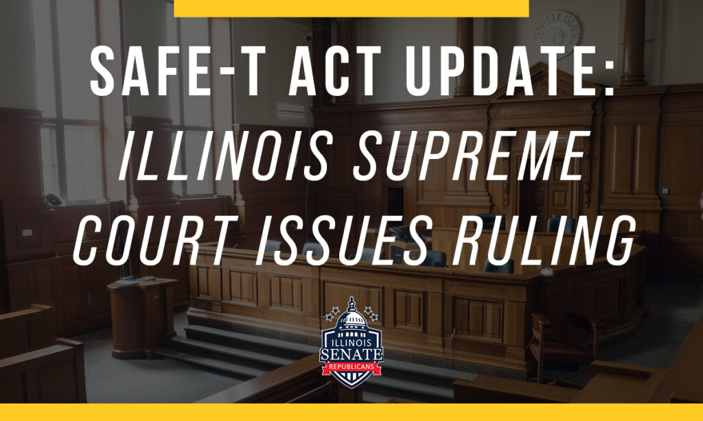 SAFE-T Act Soon to Make Communities UN-SAFE